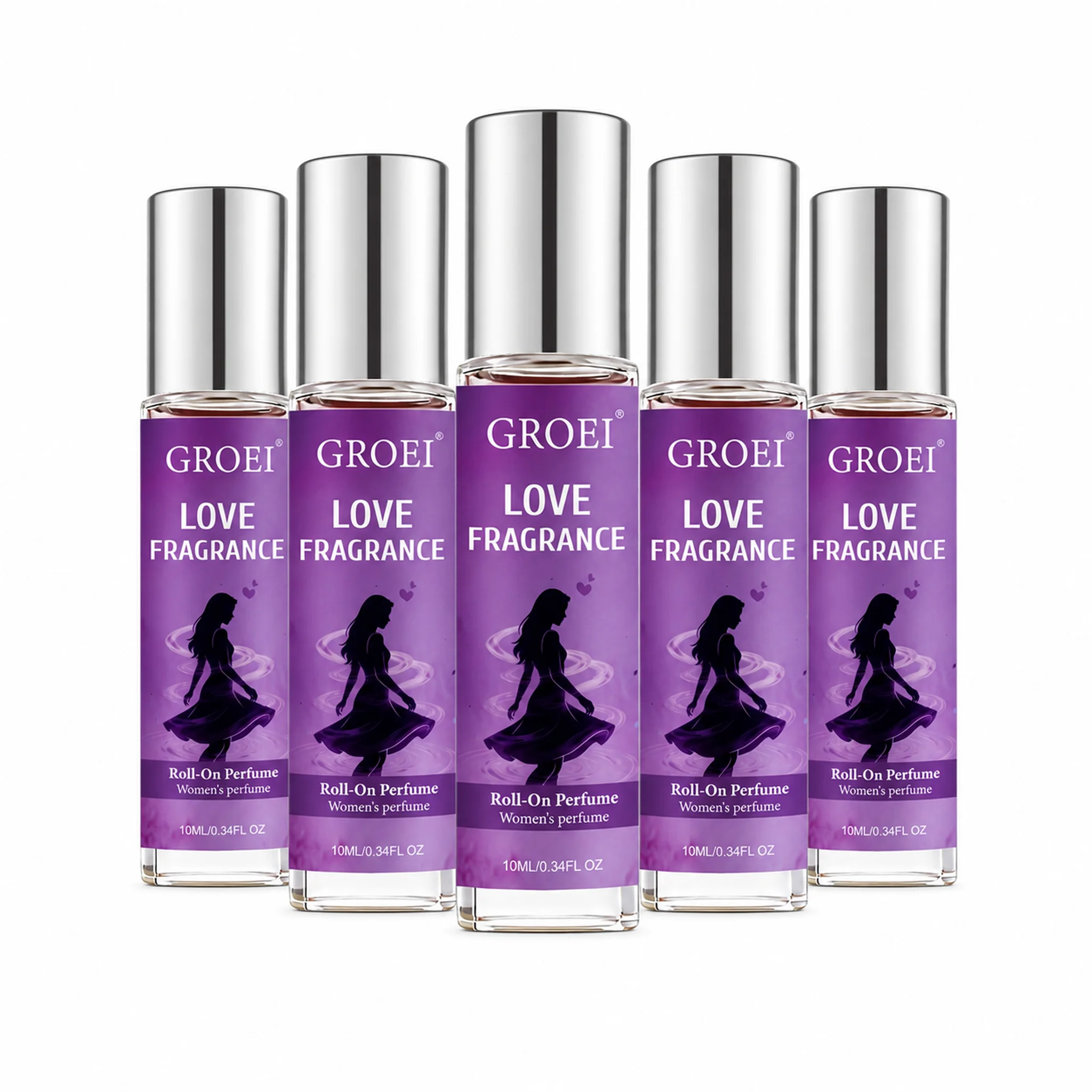 On Perfume & Fragrance Kota Bogor - น้ำหอมแบบโรลออนสำหรับผู้หญิง GROEI ขนาด 10 มล. กลิ่นหอมติดทนนาน