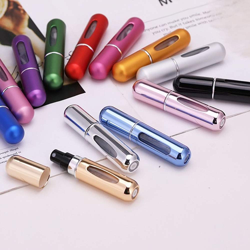 Perfume Fragrance Booster - รีฟิลมินิขวดน้ําหอมแบบพกพาขวดเครื่องสําอางสเปรย์ขวด Atomizer สเปรย์คอนเทนเนอร์เดินทางขวดรีฟิล 8 ml/5 ml