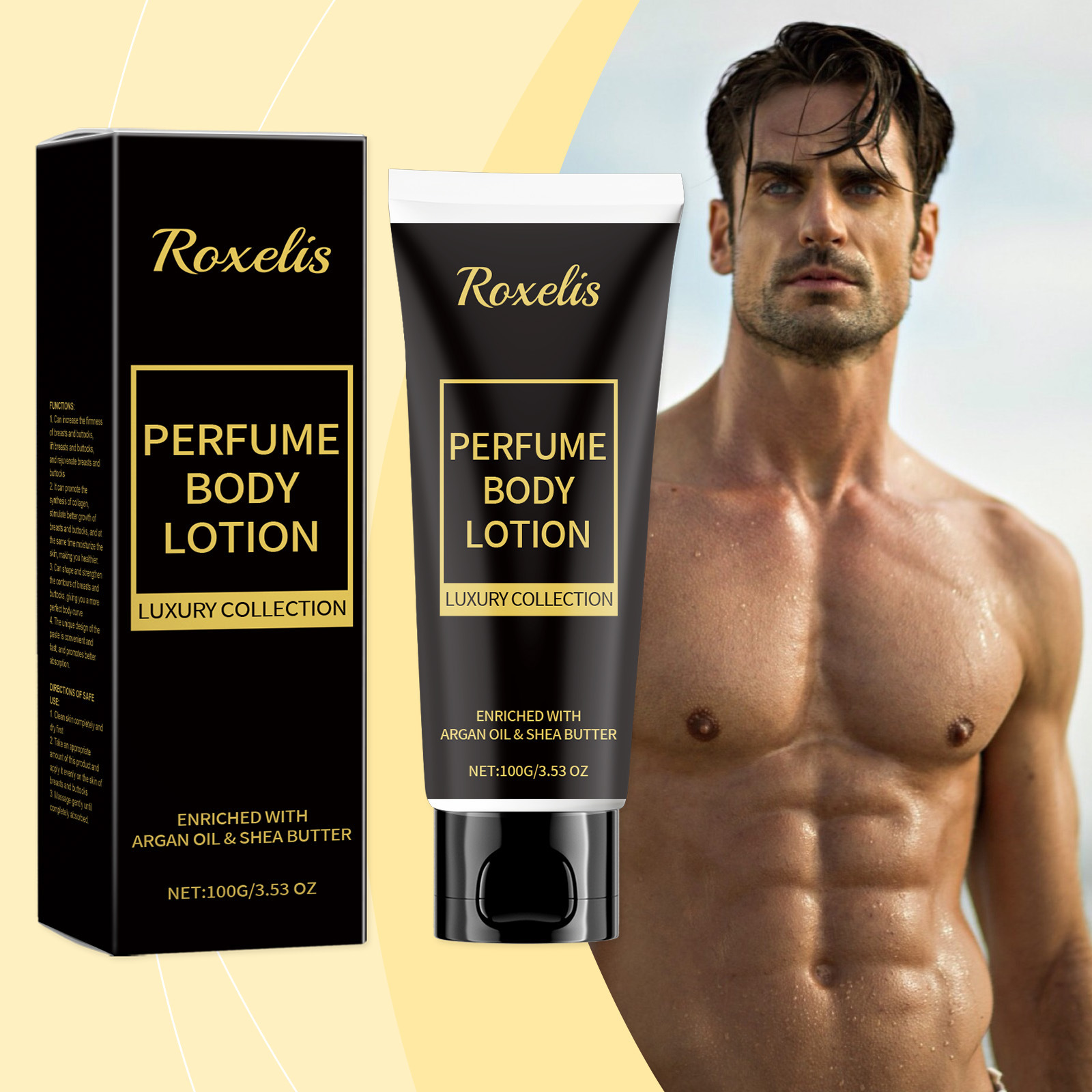 Perfume Fragrance Body Lotion - โลชั่นน้ำหอมผู้ชาย กลิ่นหอมติดทนนาน กลิ่นอ่อนโยน ฟีโรโมน ช่วยให้นอนหลับสบาย ใช้ได้ทุกวัน