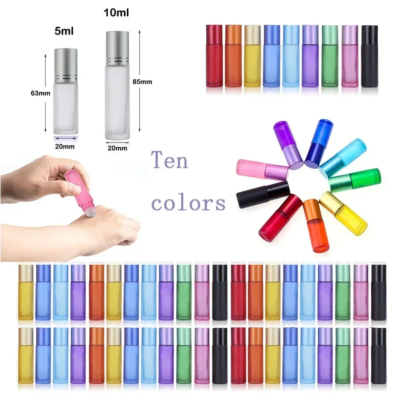 ขวดแก้วฝ้าแบบลูกกลิ้งขนาด 5-10 - Perfume Fragrance Booster บทวิจารณ์และราคา