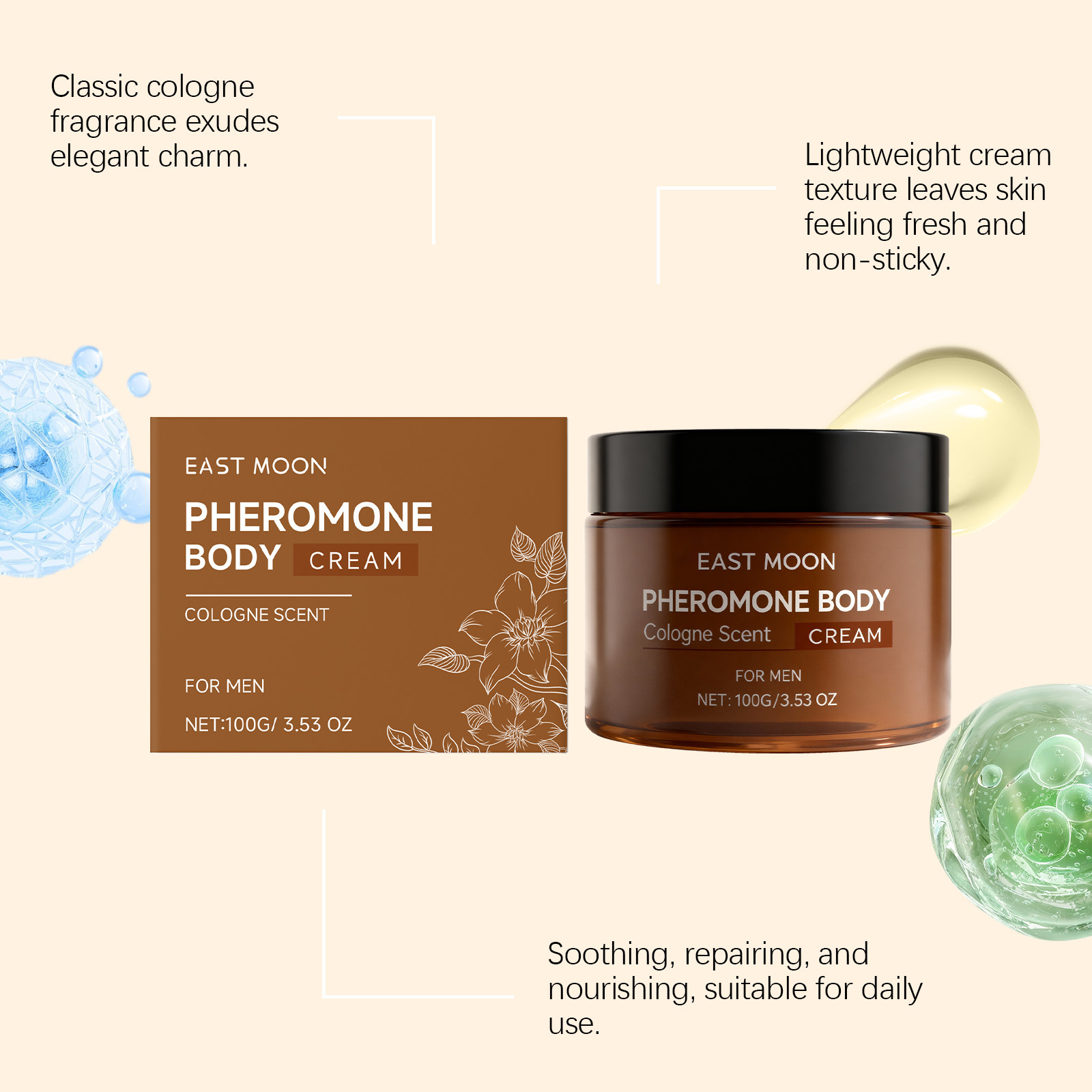 อีสต์มูน เม็น แฟรแกรนซ์ มอยส์เ - Perfume Fragrance Body Lotion บทวิจารณ์และราคา