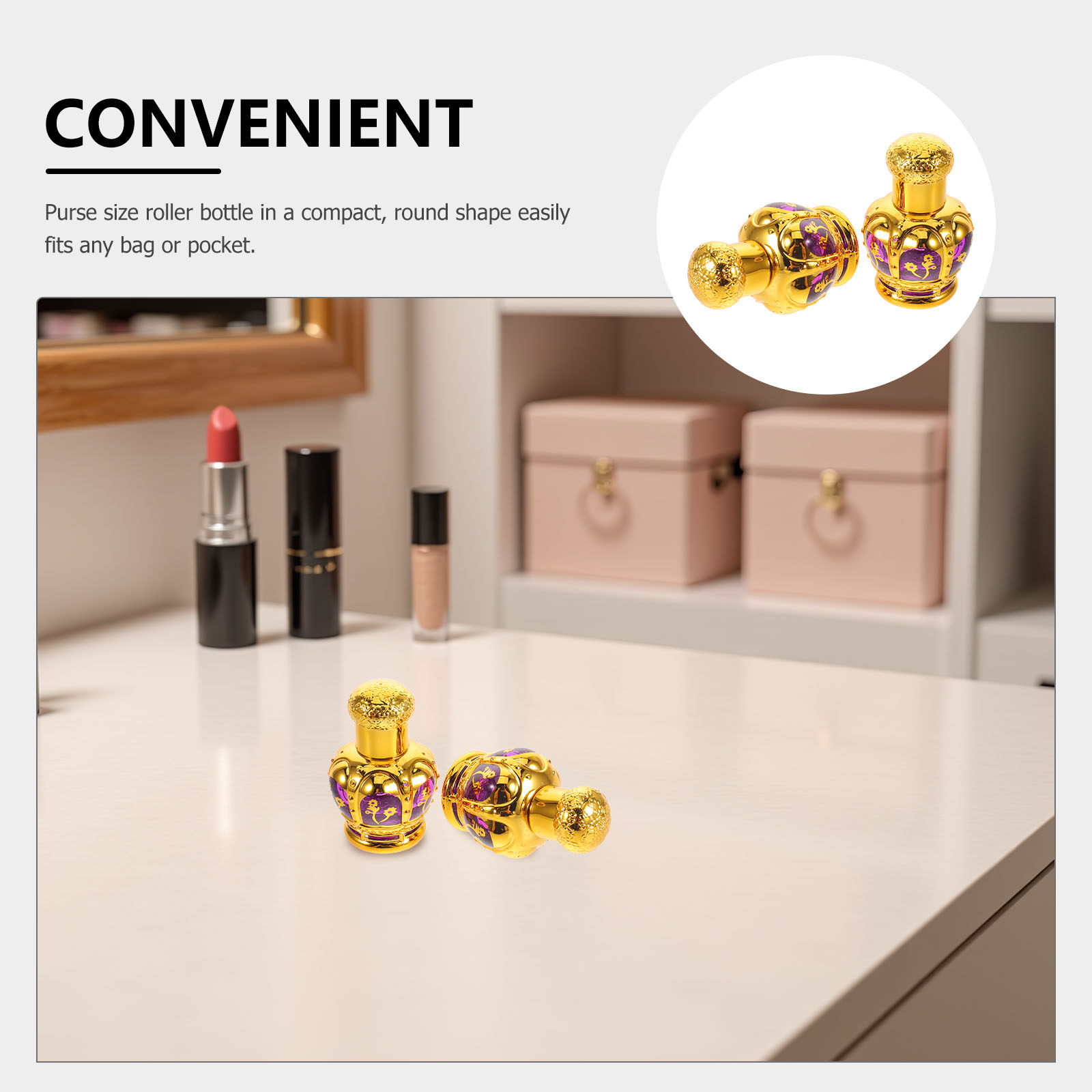 ขวดแก้วกันรั่วแบบโรลออน 2 ชิ้น - On Perfume & Fragrance Kota Bogor บทวิจารณ์และราคา
