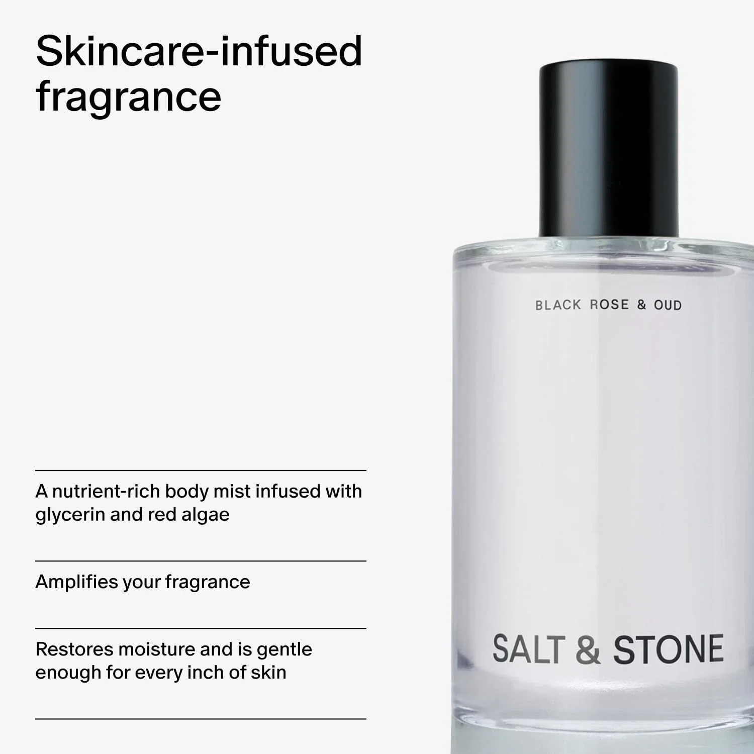SALT & STONE แบล็คโรส & อู๊ด โ - Pure Perfume Fragrance บทวิจารณ์และราคา