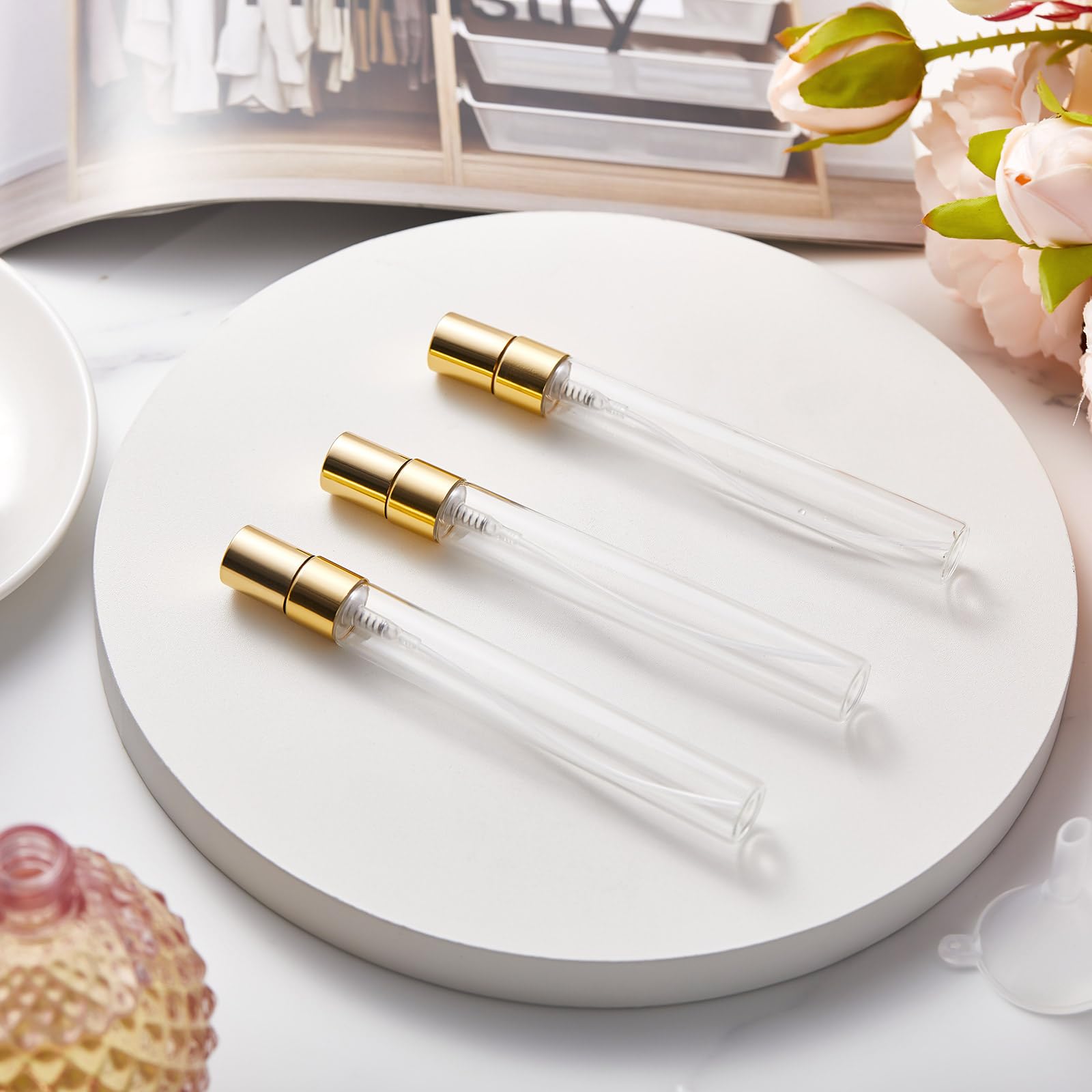 ขวดน้ำหอมใสขนาดเล็ก 60 ชิ้น, ข - Perfume Fragrance Booster บทวิจารณ์และราคา
