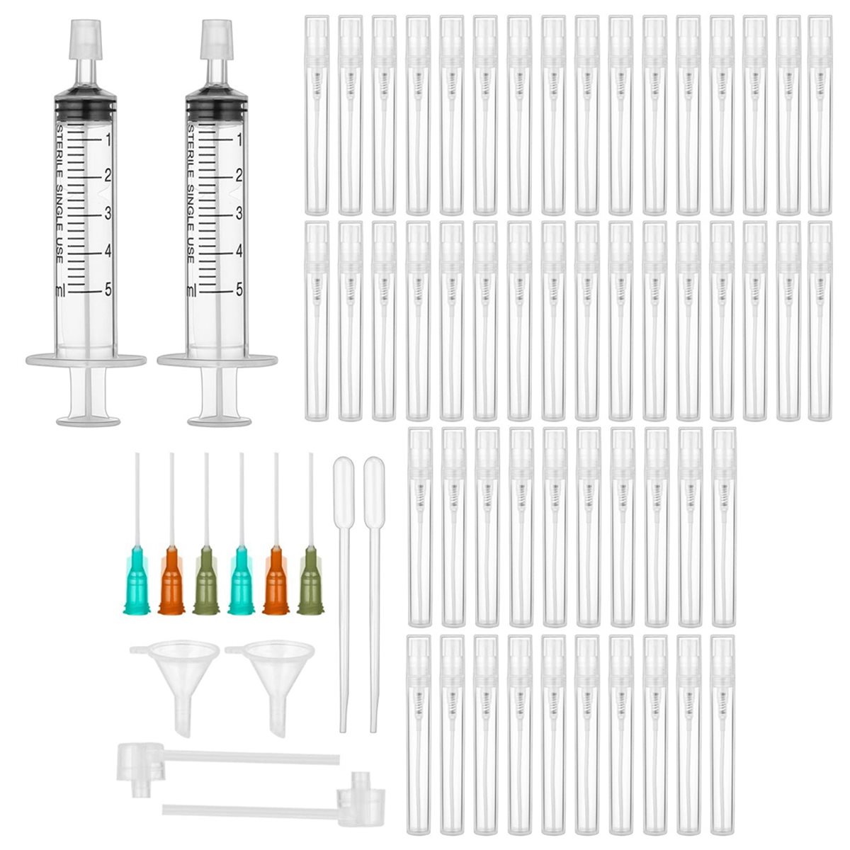 ชุดอุปกรณ์เติมน้ำหอม 64 ชิ้น ข - Perfume Fragrance Time บทวิจารณ์และราคา