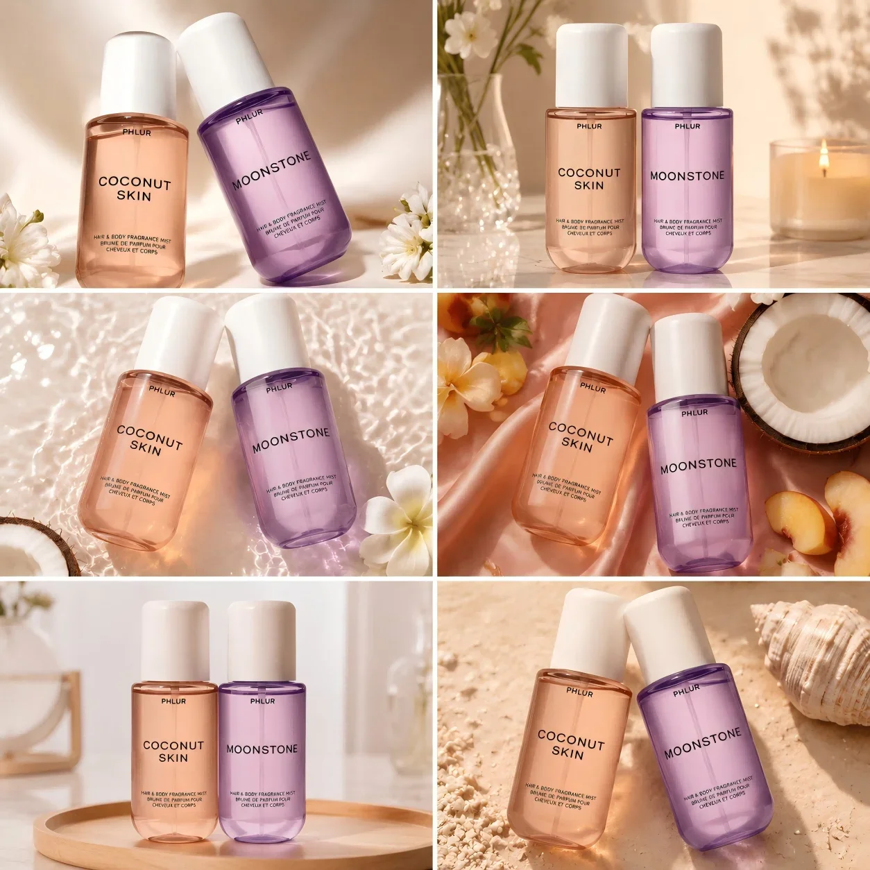 ชุดสเปรย์น้ำหอมสำหรับผมและผิวก - Perfume In Fragrance บทวิจารณ์และราคา