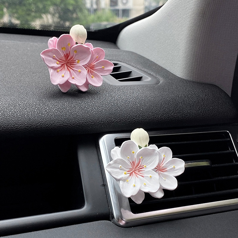คลิปหนีบปรับอากาศรูปดอกไม้ 1 ช - Perfume Fragrance Diffuser บทวิจารณ์และราคา