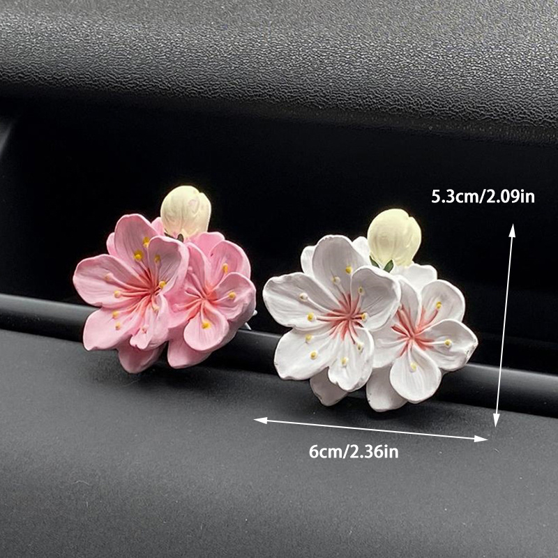 คลิปหนีบปรับอากาศรูปดอกไม้ 1 ช - Perfume Fragrance Diffuser บทวิจารณ์และราคา