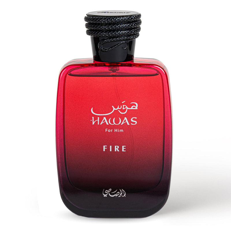 น้ำหอมหรูหรา Rasasi Hawas Fire - Pure Perfume Fragrance บทวิจารณ์และราคา